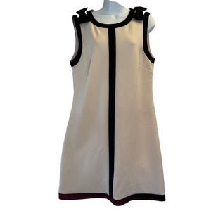 Betsey Johnson Sleeveless Knee Length Shoulder Bows Dress - Women's 14 - Pink